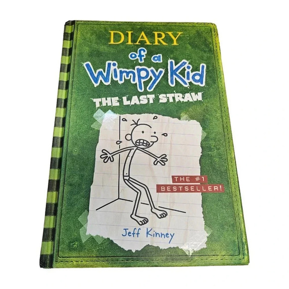 Diary Of A Wimpy Kid- The Last Straw by Jeff Kinney BOOK USED - Picture 1 of 4